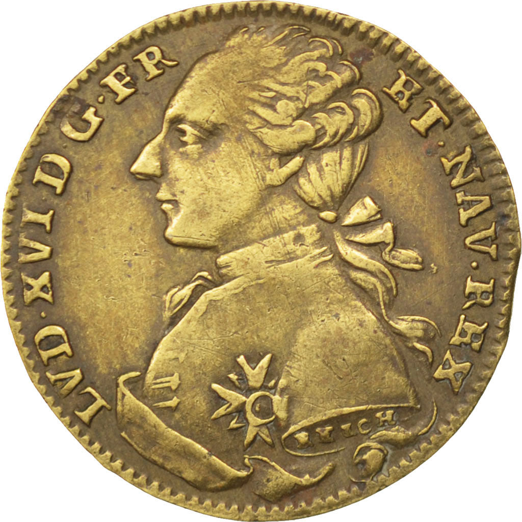 Louis XVI, Jeton, Feuardent 13419 (var.)