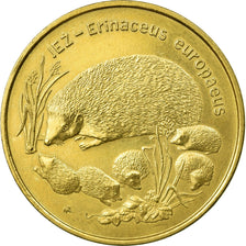 Coin, Poland, 2 Zlote, 1996, EF(40-45), Brass, KM:311