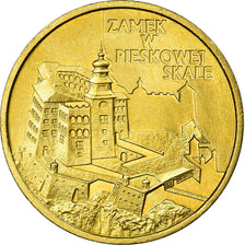 Coin, Poland, 2 Zlote, 1997, EF(40-45), Brass, KM:331
