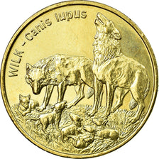 Coin, Poland, 2 Zlote, 1999, EF(40-45), Brass, KM:355