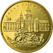 Coin, Poland, 2 Zlote, 1999, EF(40-45), Brass, KM:372
