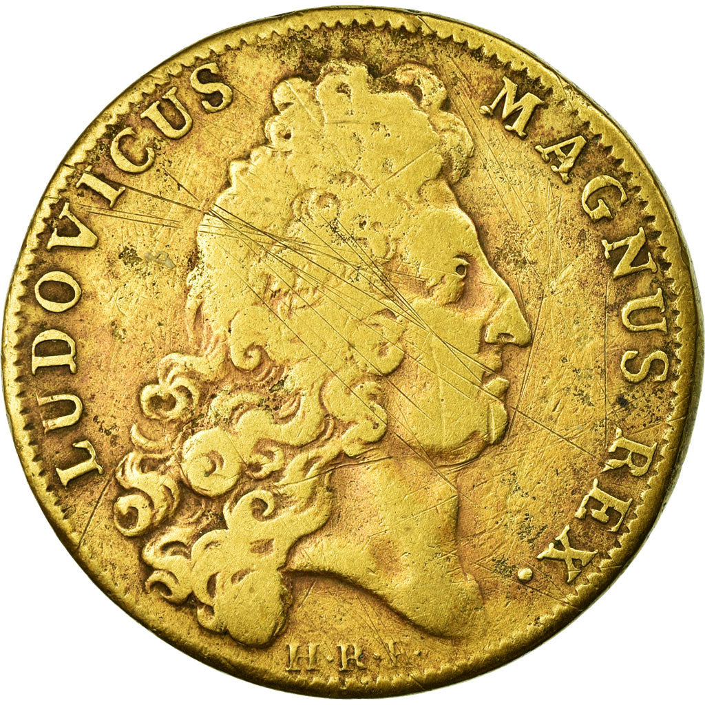 France, Token, Royal, VF(30-35), Brass, Feuardent:12779