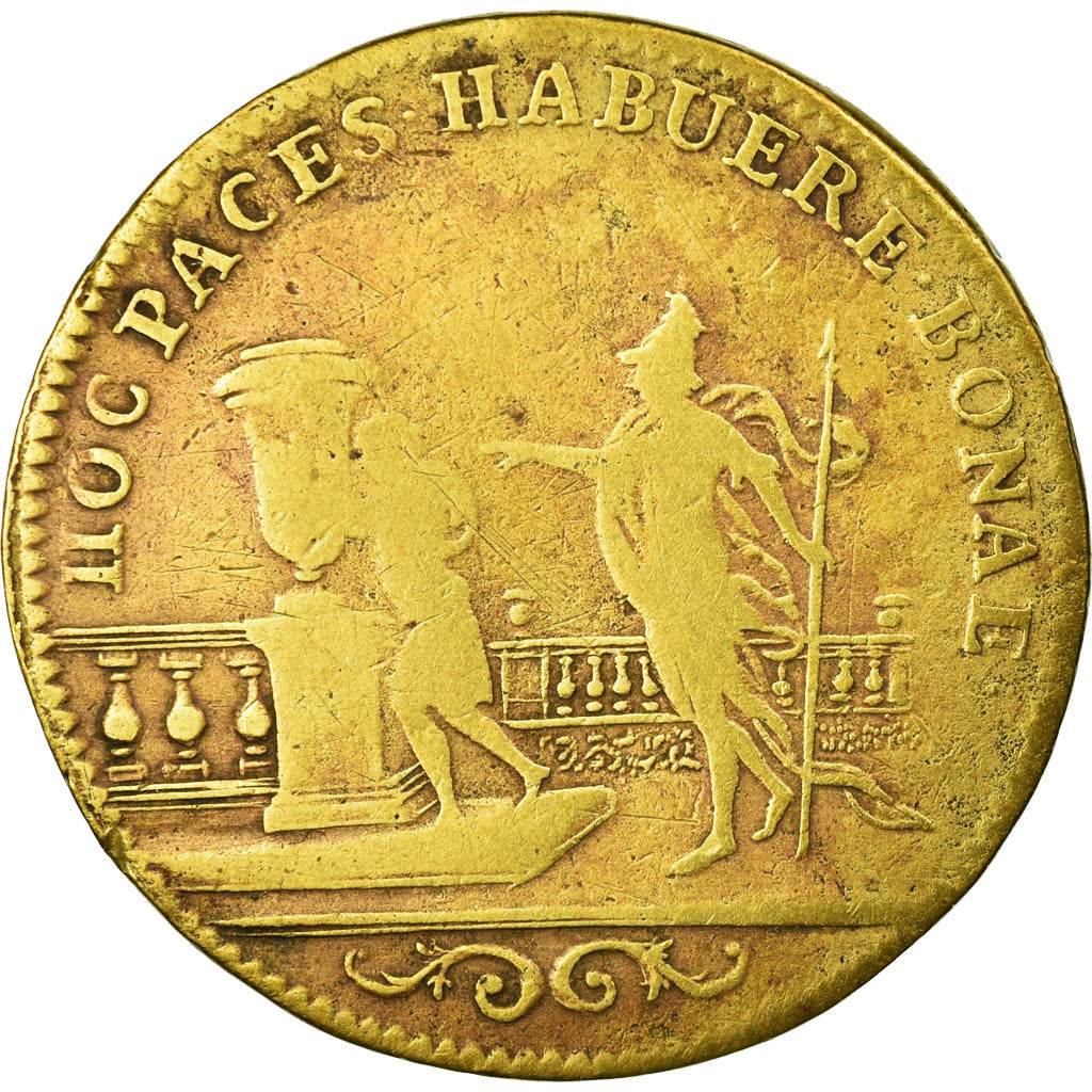 France, Token, Royal, VF(30-35), Brass, Feuardent:12779