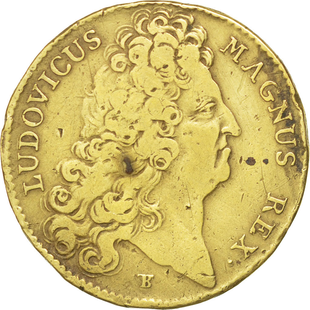France, Royal, Token, VF(30-35), Brass, 28, Feuardent #12779, 5.50