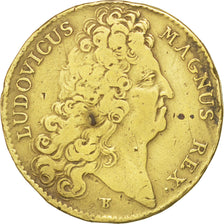 France, Royal, Token, VF(30-35), Brass, 28, Feuardent #12779, 5.50