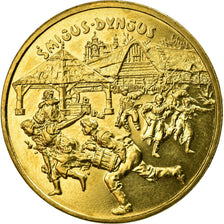 Coin, Poland, 2 Zlote, 2003, Warsaw, EF(40-45), Brass, KM:451