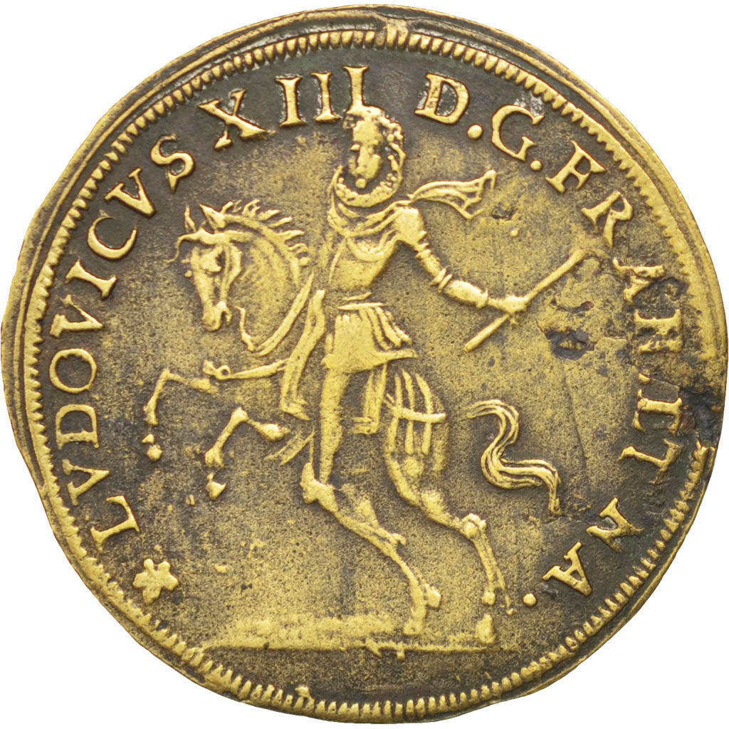 France, Royal, Token, EF(40-45), Brass, 28, 3.60
