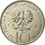 Moneta, Polonia, 10 Zlotych, 1976, Warsaw, SPL-, Rame-nichel, KM:74