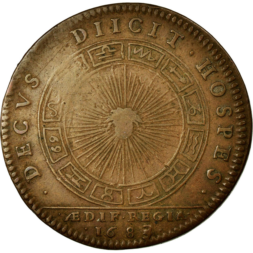 Frankreich, Token, Royal, SS, Kupfer, Feuardent:3020
