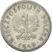 Moneta, Polonia, Zloty, 1949, Kremnica, MB, Rame-nichel, KM:45