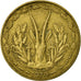 Munten, West Afrikaanse Staten, 5 Francs, 1976, ZF, Aluminum-Nickel-Bronze
