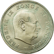 Coin, Denmark, Frederik IX, 10 Kroner, 1967, Copenhagen, EF(40-45), Silver