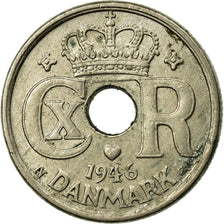 Monnaie, Danemark, Christian X, 10 Öre, 1946, Copenhagen, TTB, Copper-nickel