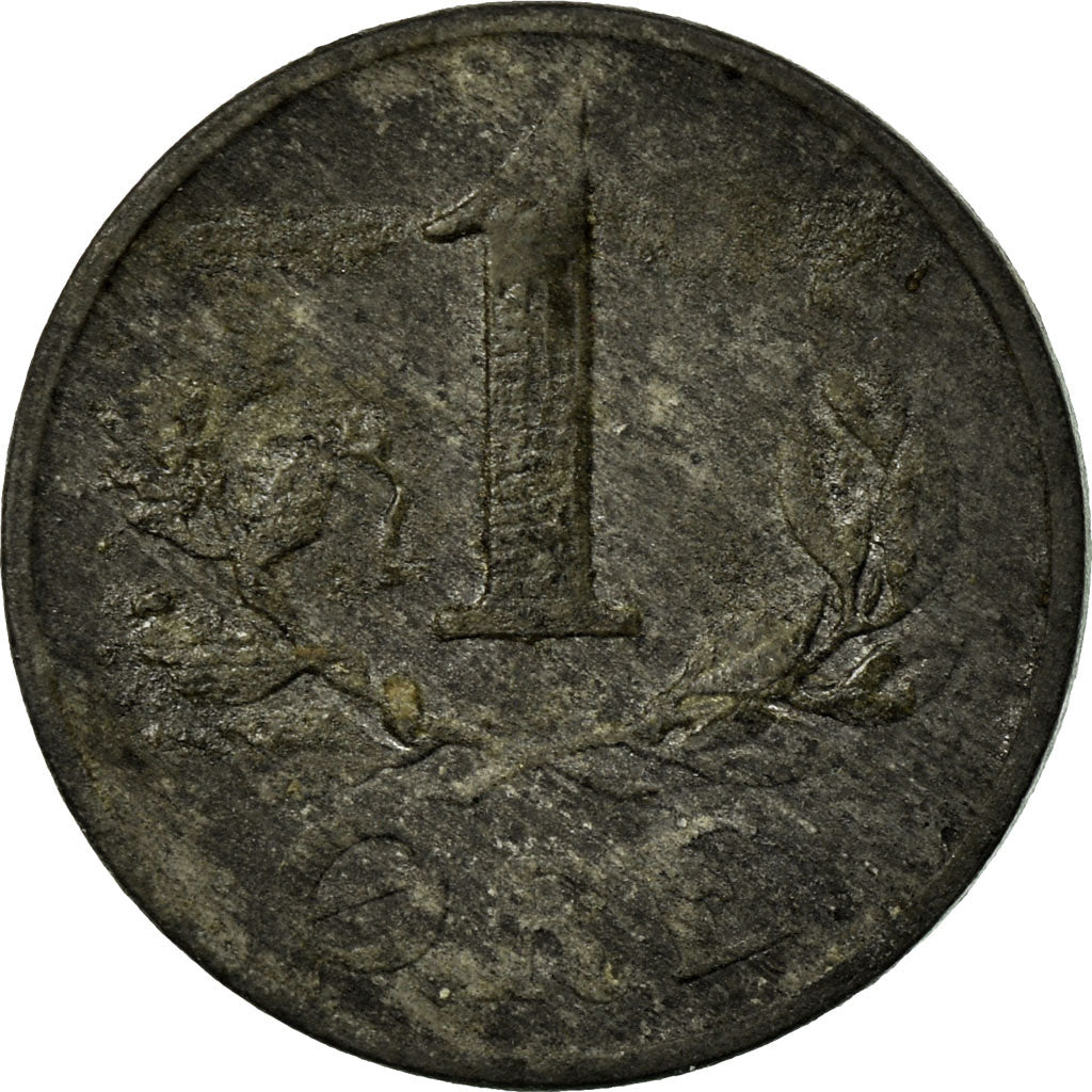 Munten, Denemarken, Christian X, Ore, 1945, Copenhagen, FR, Zinc, KM:832