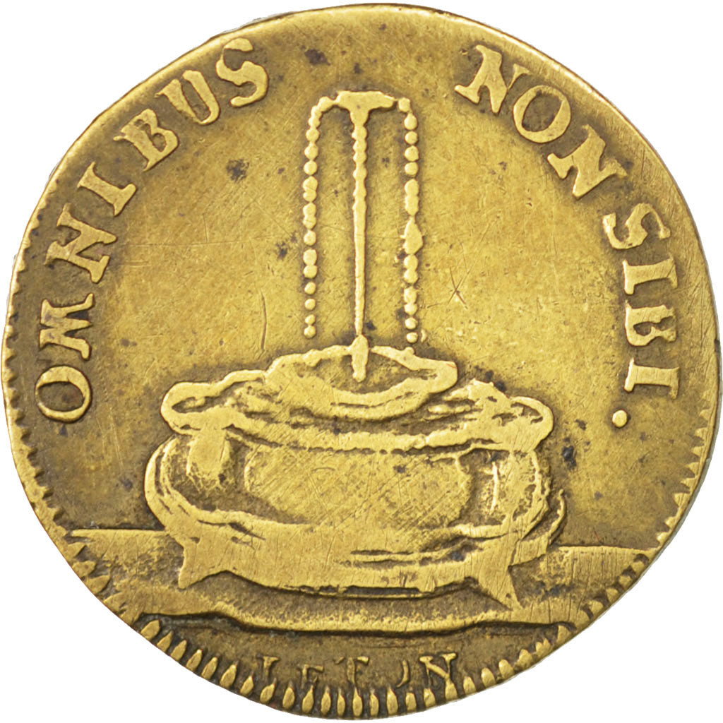 France, Royal, Token, EF(40-45), Brass, 23, 3.10