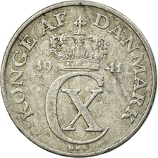 Monnaie, Danemark, Christian X, 2 Öre, 1941, Copenhagen, TB, Aluminium, KM:833