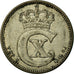 Coin, Denmark, Christian X, 25 Öre, 1916, Copenhagen, VF(30-35), Silver