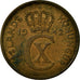 Coin, Iceland, Christian X, 5 Aurar, 1942, London, VF(30-35), Bronze, KM:7.2