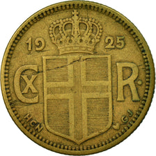 Monnaie, Iceland, Christian X, Krona, 1925, Copenhagen, TTB, Aluminum-Bronze