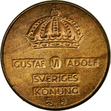 Coin, Sweden, Gustaf VI, Ore, 1953, VF(30-35), Bronze, KM:820