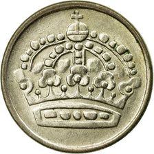 Coin, Sweden, Gustaf VI, 25 Öre, 1952, EF(40-45), Silver, KM:824