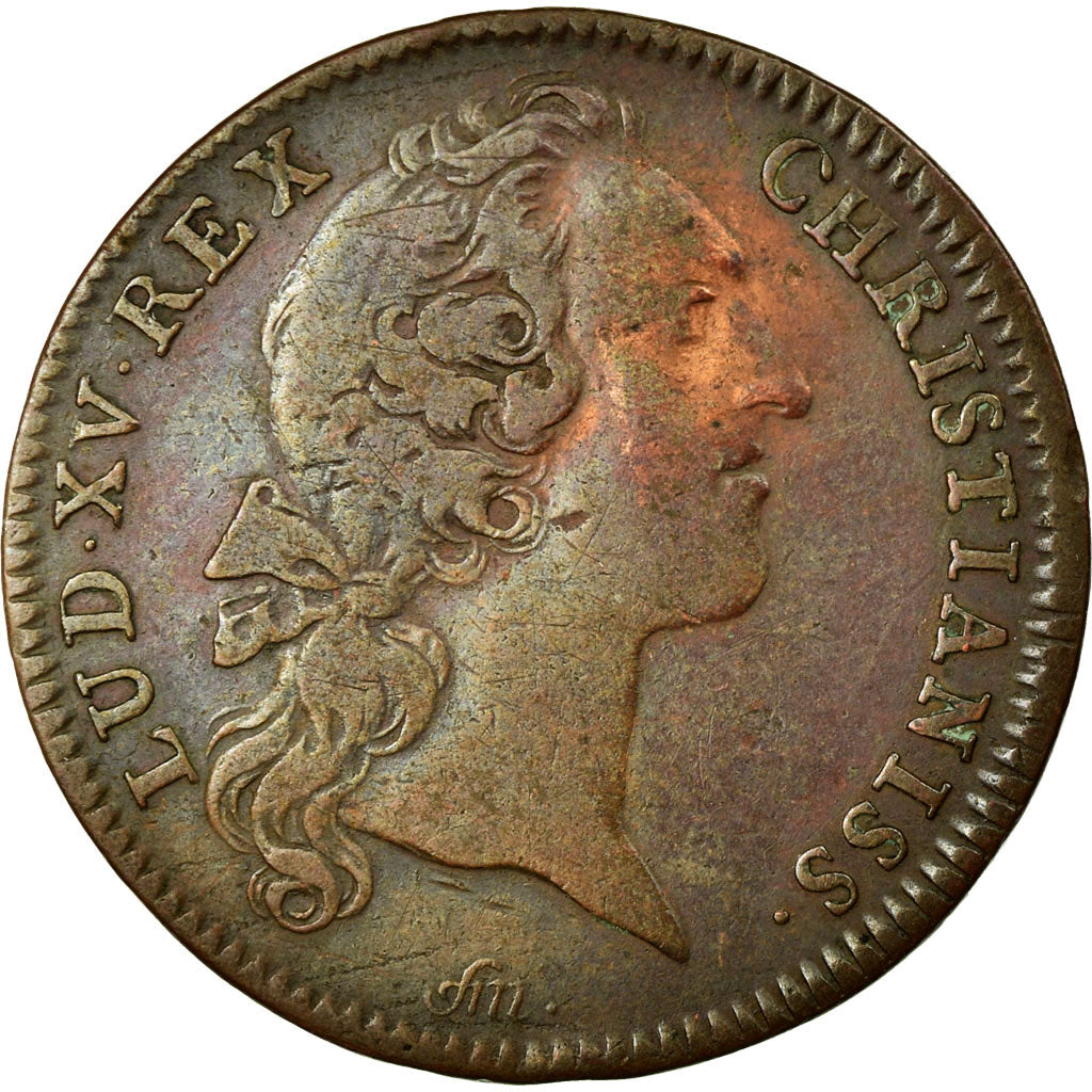 France, Token, Royal, VF(30-35), Copper, Feuardent:597