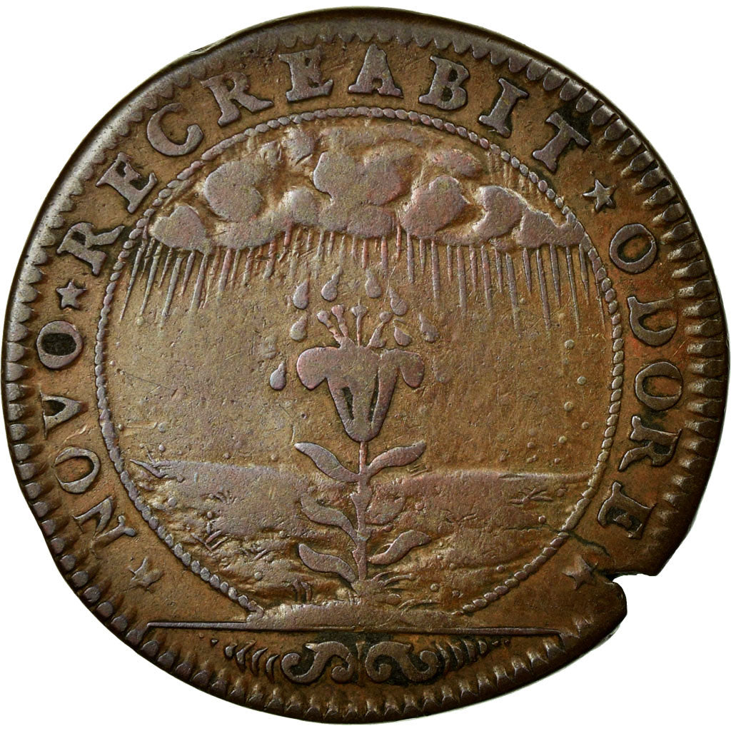 France, Token, Royal, EF(40-45), Copper, Feuardent:12515
