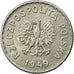 Münze, Polen, Zloty, 1949, Kremnica, SS, Copper-nickel, KM:45
