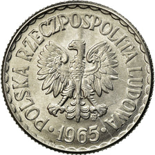 Moneta, Polonia, Zloty, 1965, Warsaw, SPL-, Alluminio, KM:49.1
