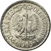 Moneta, Polonia, Zloty, 1965, Warsaw, SPL-, Alluminio, KM:49.1