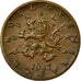 Monnaie, Tchécoslovaquie, 50 Haleru, 1947, TB+, Bronze, KM:21