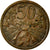 Moneta, Cecoslovacchia, 50 Haleru, 1947, MB+, Bronzo, KM:21