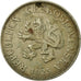 Coin, Czechoslovakia, 5 Korun, 1925, VF(30-35), Copper-nickel, KM:10