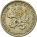 Moneta, Cecoslovacchia, Koruna, 1922, MB+, Rame-nichel, KM:4