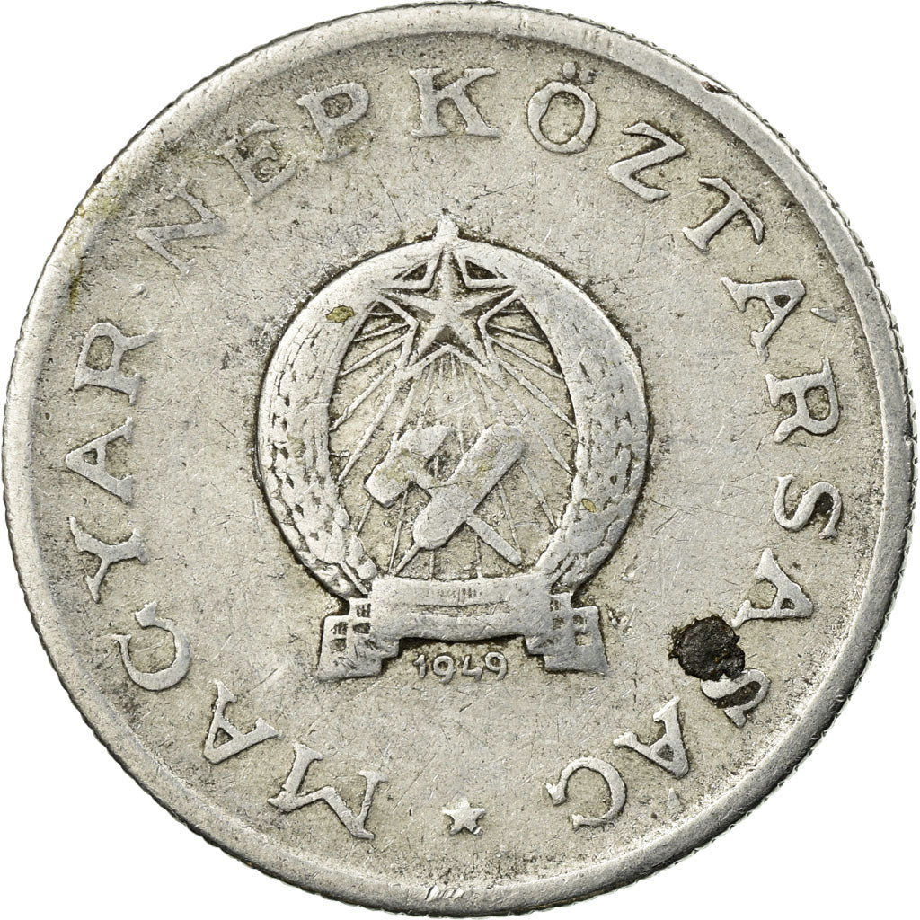 Coin, Hungary, Forint, 1949, Budapest, VF(20-25), Aluminum, KM:532