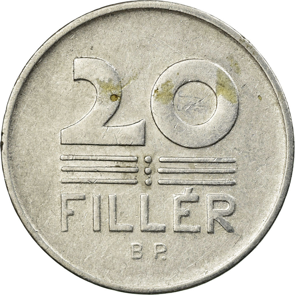 Coin, Hungary, 20 Fillér, 1959, Budapest, EF(40-45), Aluminum, KM:550