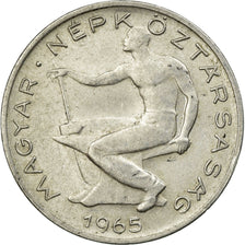 Coin, Hungary, 50 Fillér, 1965, Budapest, EF(40-45), Aluminum, KM:551