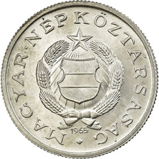 Coin, Hungary, Forint, 1965, AU(55-58), Aluminum, KM:555