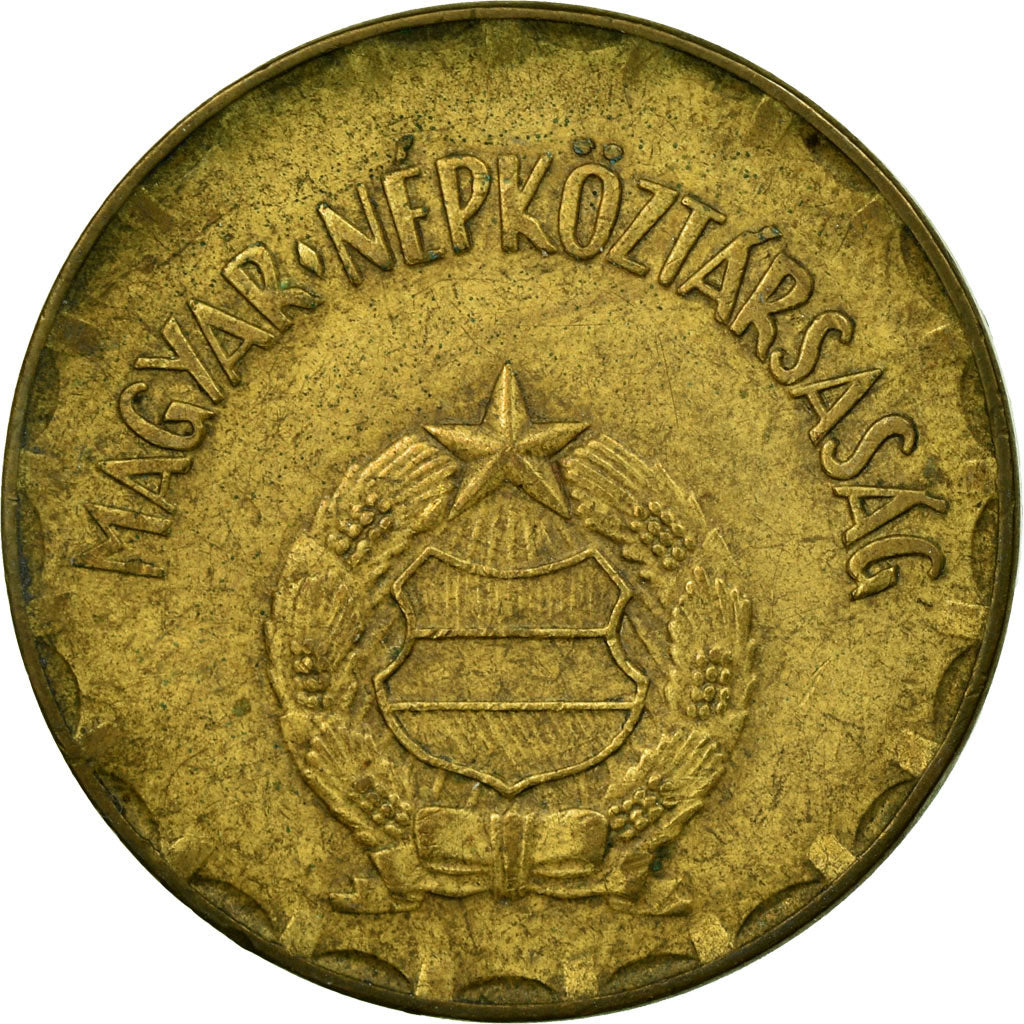 Coin, Hungary, 2 Forint, 1985, EF(40-45), Brass, KM:591