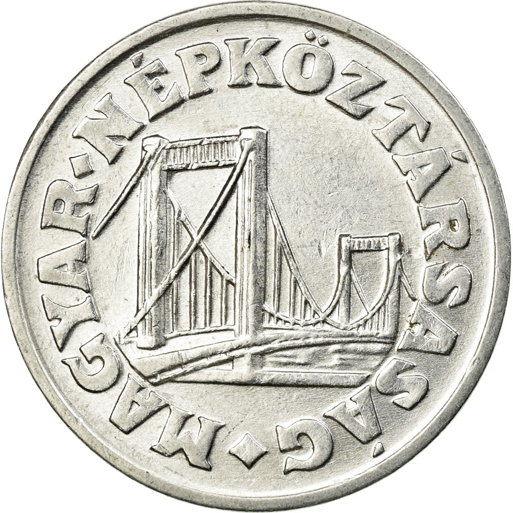 Munten, Hongarije, 50 Fillér, 1987, Budapest, ZF, Aluminium, KM:574