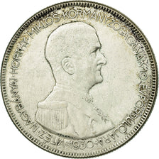 Coin, Hungary, 5 Pengö, 1930, Budapest, EF(40-45), Silver, KM:512.1