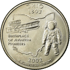 Coin, United States, Quarter, 2002, U.S. Mint, Denver, EF(40-45), Copper-Nickel