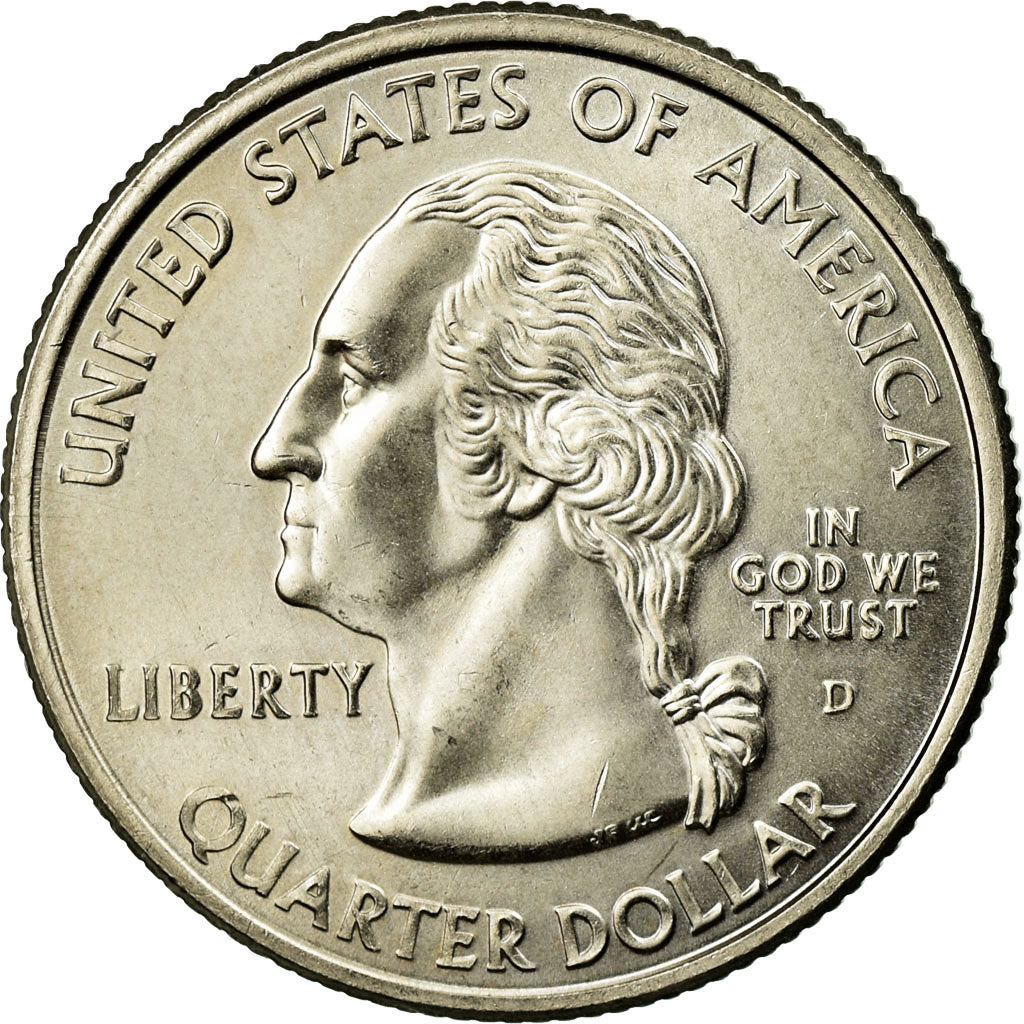 Coin, United States, Quarter, 2002, U.S. Mint, Denver, EF(40-45), Copper-Nickel