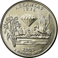 Coin, United States, Quarter, 2003, U.S. Mint, Denver, EF(40-45), Copper-Nickel
