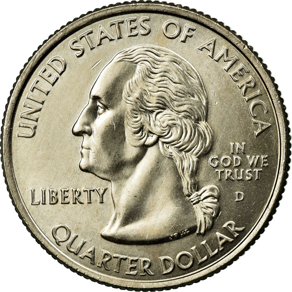 Coin, United States, Quarter, 2004, U.S. Mint, Denver, EF(40-45), Copper-Nickel