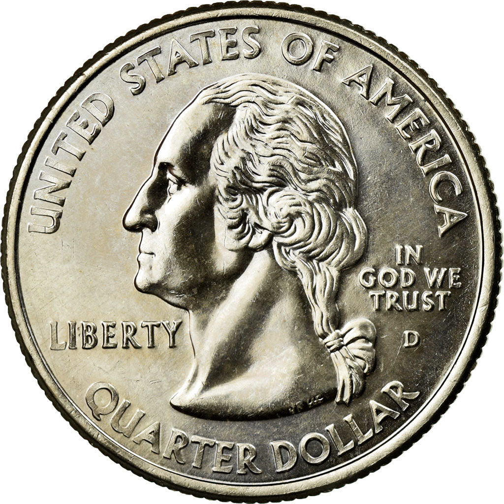 Coin, United States, Quarter, 2004, U.S. Mint, Denver, EF(40-45), Copper-Nickel