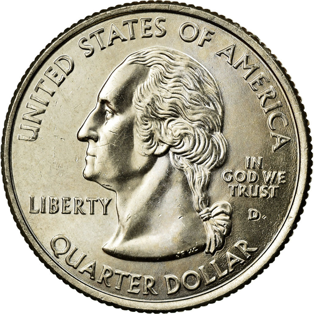 Coin, United States, Quarter, 2004, U.S. Mint, Denver, EF(40-45), Copper-Nickel