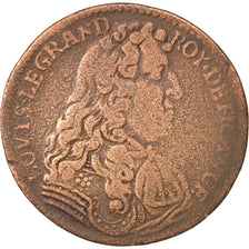 Francia, Token, Royal, MB+, Rame, 25, Feuardent:12710