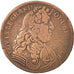 Francia, Token, Royal, MB+, Rame, 25, Feuardent:12710
