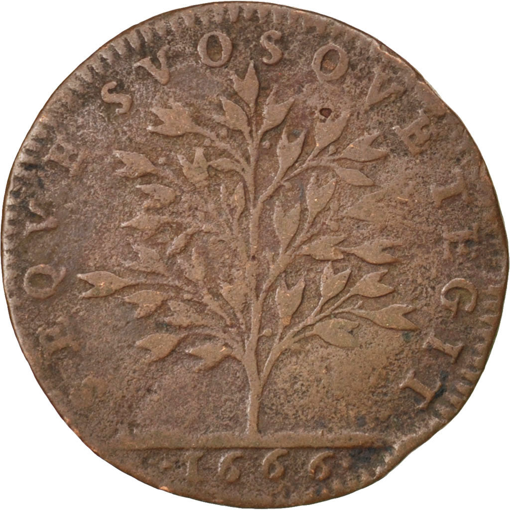 France, Royal, Token, VF(20-25), Copper, 24, 3.90
